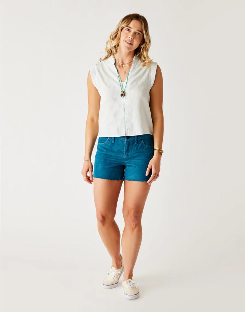 Carve Designs - Women's Oahu Short - Women's - Jade Embroidery