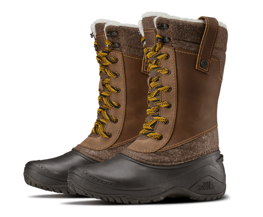 The North Face - Women's Shellista III Mid Boot - Demitasse Brown/Cara