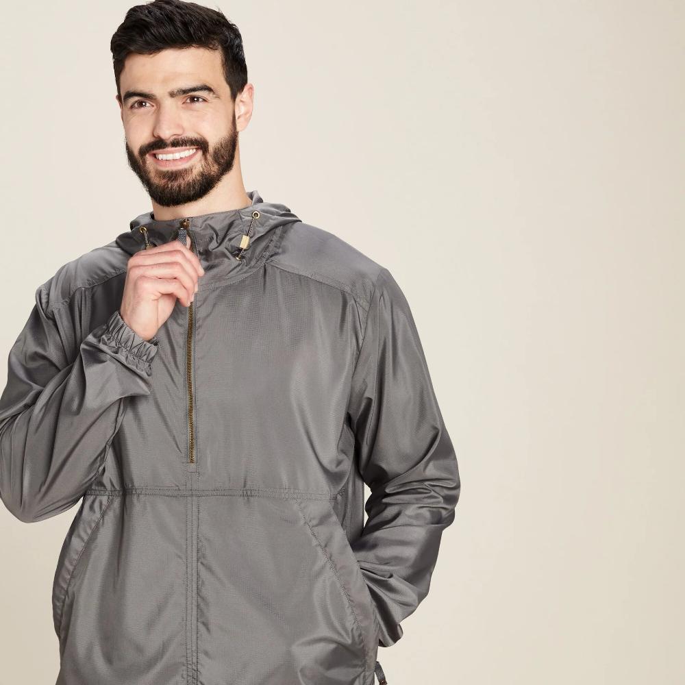 Sherpa - Halka Anorak Jacket - Monsoon Grey