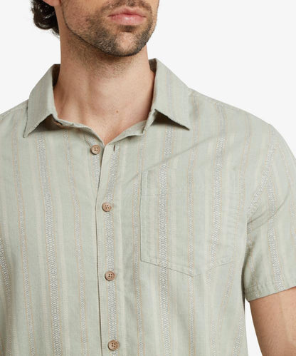 Sherpa - Belbari Short Sleeve Shirt - Seaport Blue