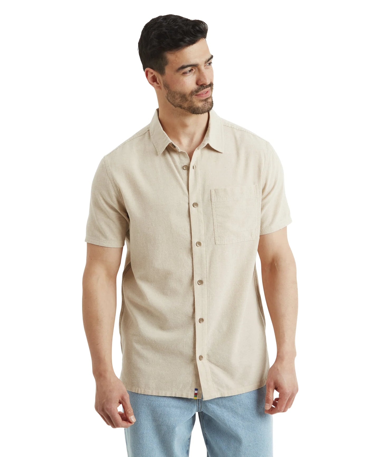 Sherpa - Daha SS Shirt - Bardiya Sand