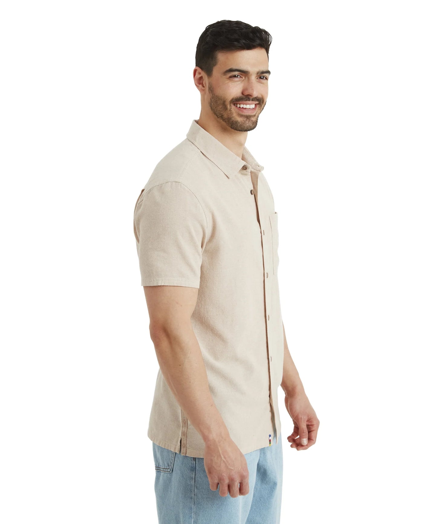Sherpa - Daha SS Shirt - Bardiya Sand