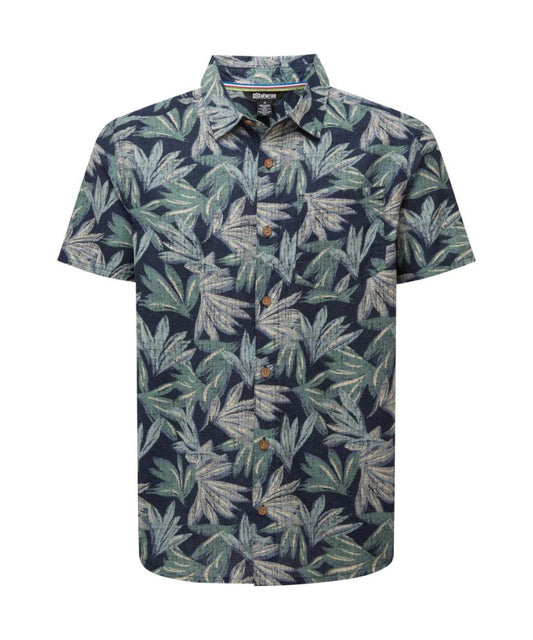 Sherpa - Havai Short Sleeve Shirt - Rathee Blue