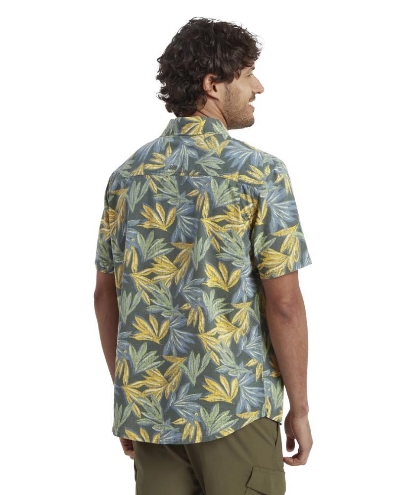 Sherpa - Havai Short Sleeve Shirt - Rathee Blue