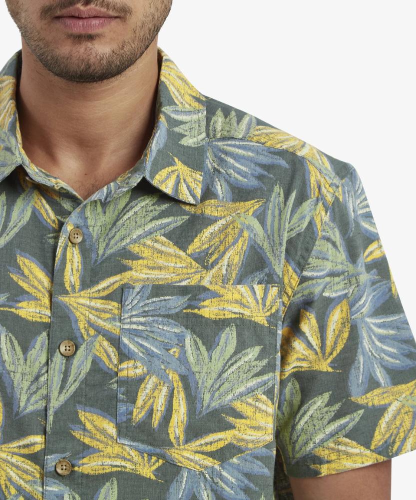 Sherpa - Havai Short Sleeve Shirt - Rathee Blue