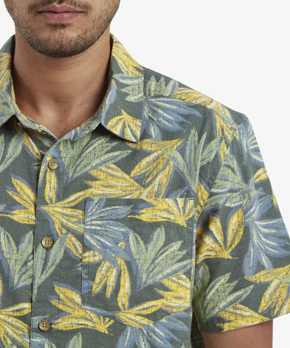 Sherpa - Havai Short Sleeve Shirt - Rathee Blue