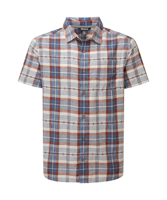 Sherpa - Jampa Plaid Short Sleeve Shirt - Peetho