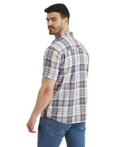 Sherpa - Jampa Plaid Short Sleeve Shirt - Hydra