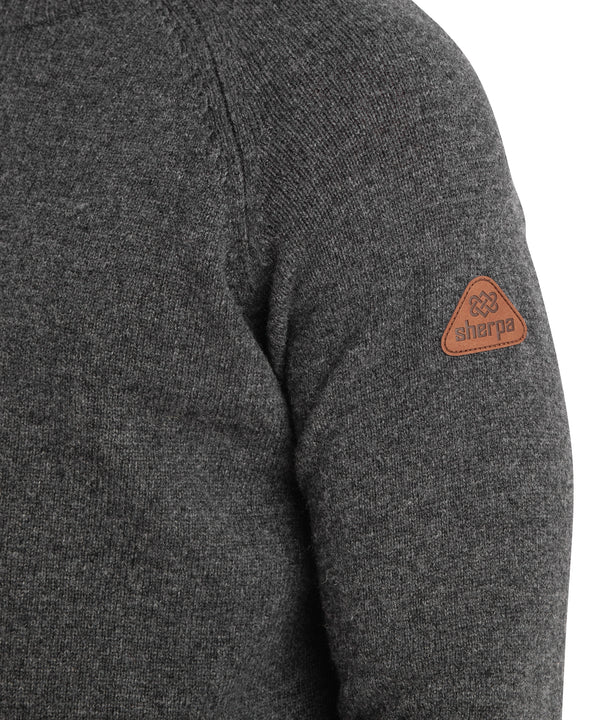 Sherpa - Kangtega Crew Sweater - Charcoal