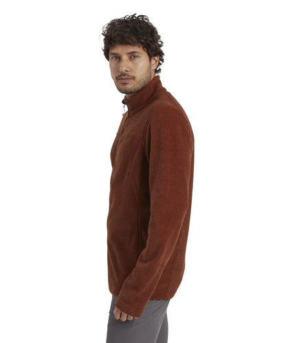 Sherpa - Rolpa Eco 1/4 Zip - Men's - Dark Rust