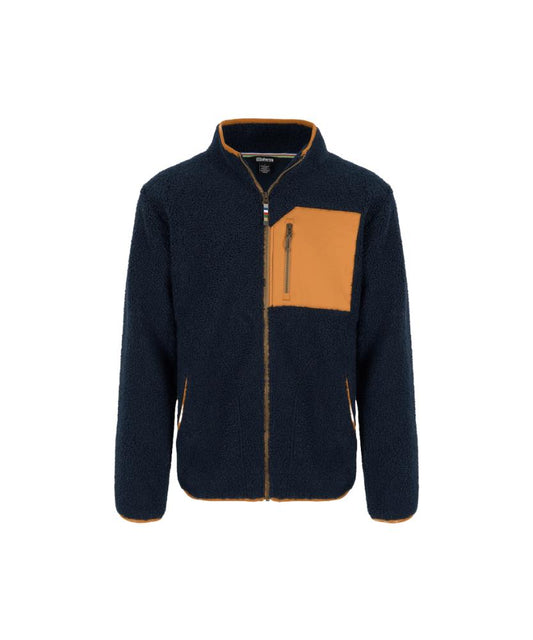 Sherpa - Yatri Full Zip Jacket - Rathee Blue
