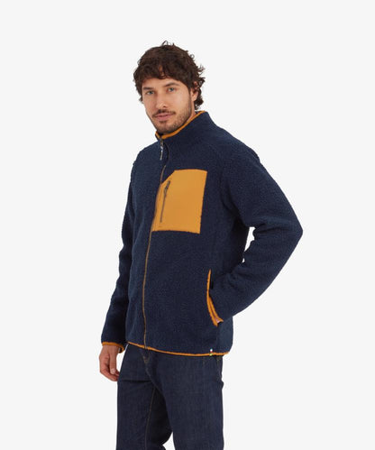 Sherpa - Yatri Full Zip Jacket - Rathee Blue