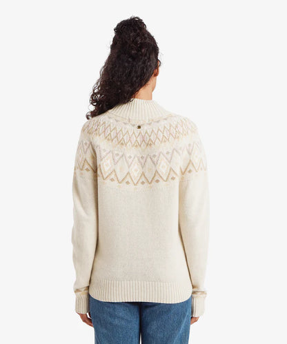 Sherpa - Indu Mock Neck - Ecru