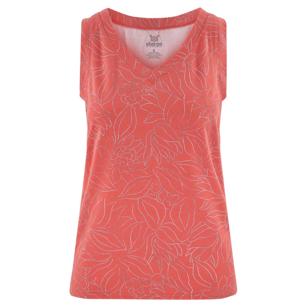 Sherpa - Neha V-Neck Tank - Rosie Sublime
