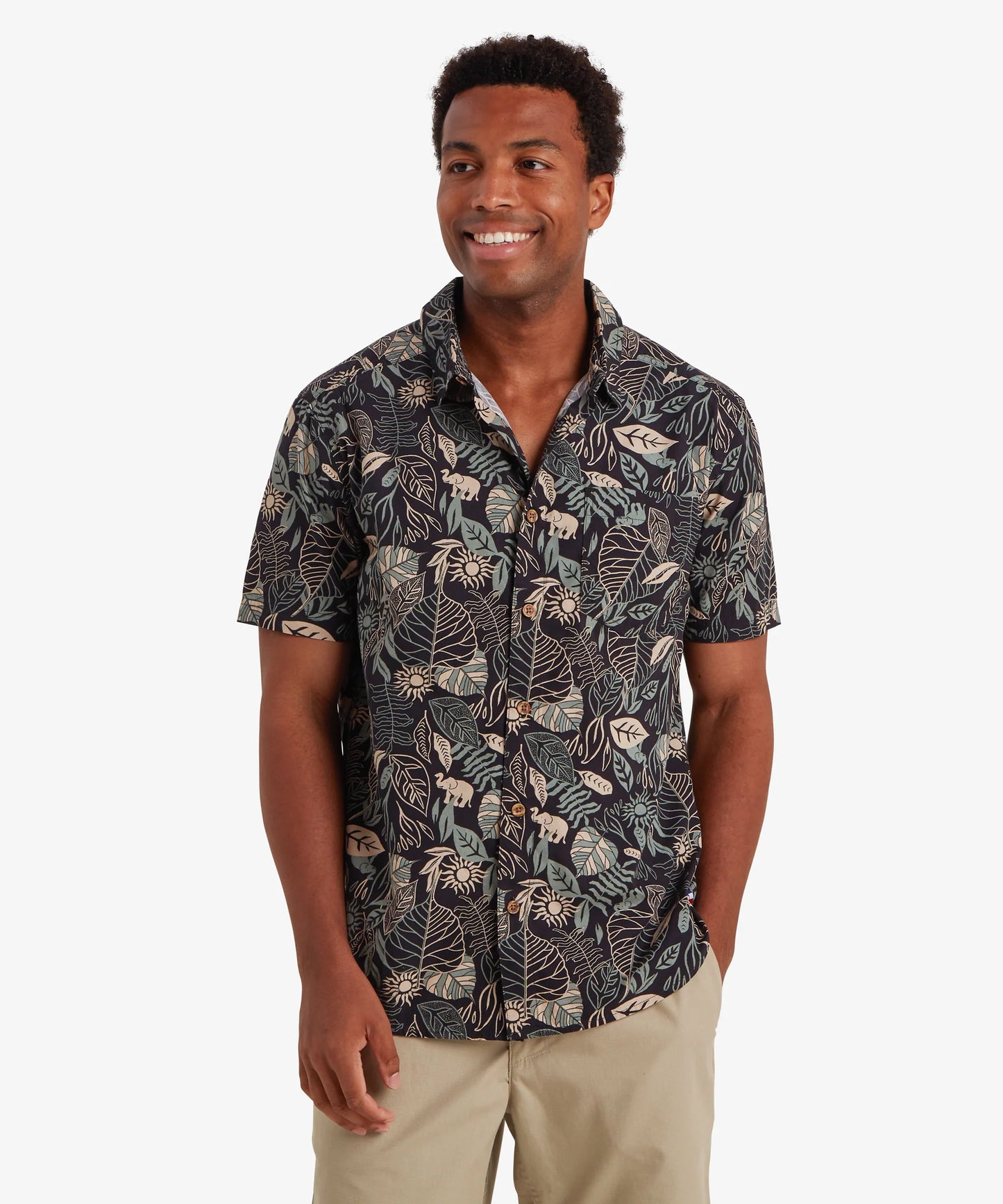 Sherpa - Habba Short Sleeve Shirt - Goa Sand