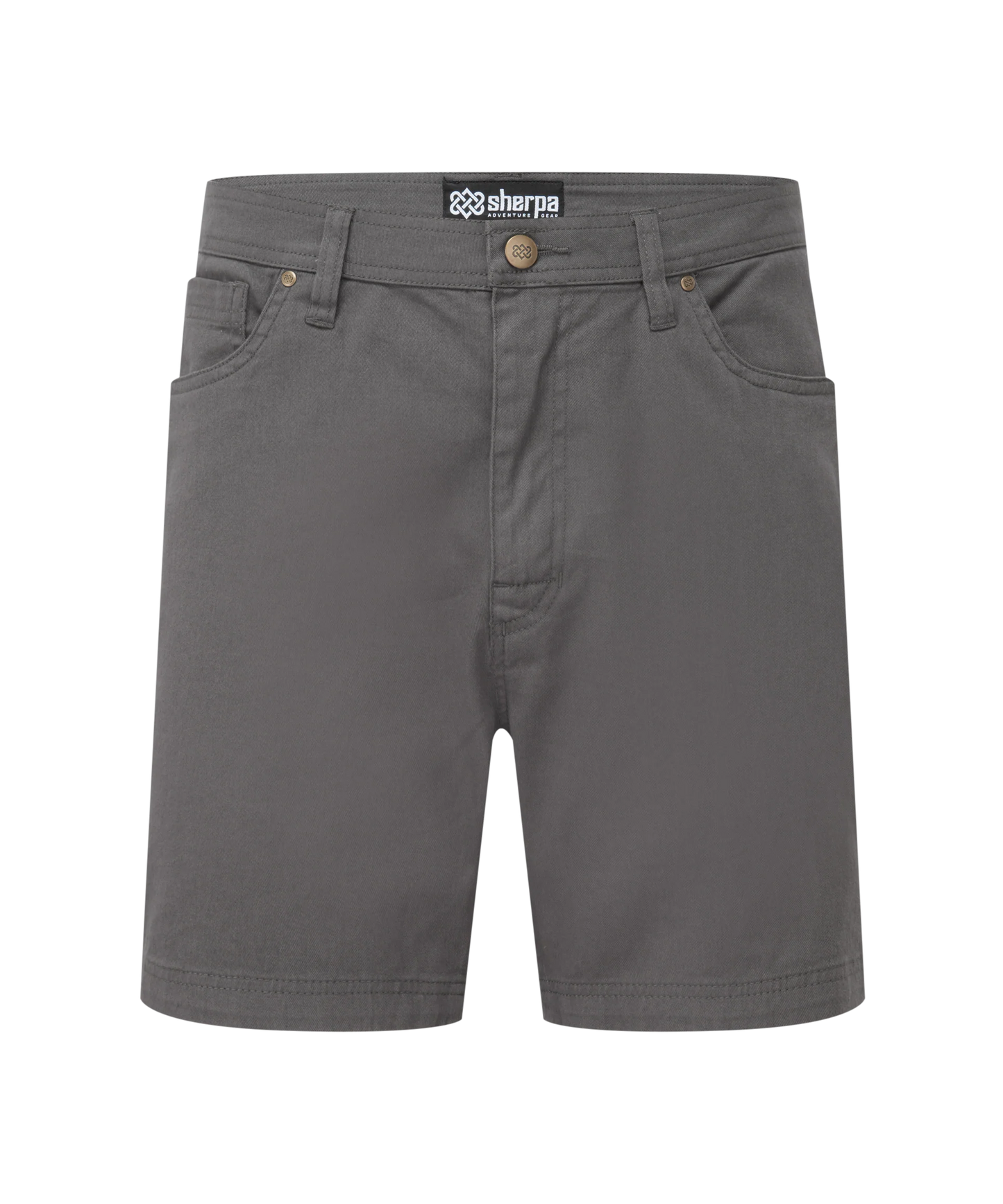 Sherpa - Dando 5 Pocket Short - Kharani Grey