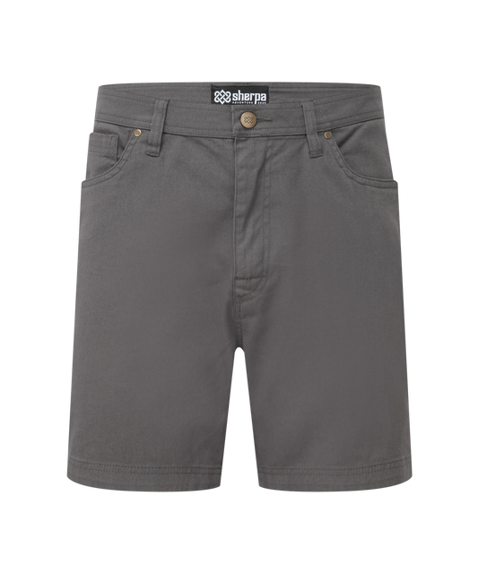 Sherpa - Dando 5 Pocket Short - Kharani Grey