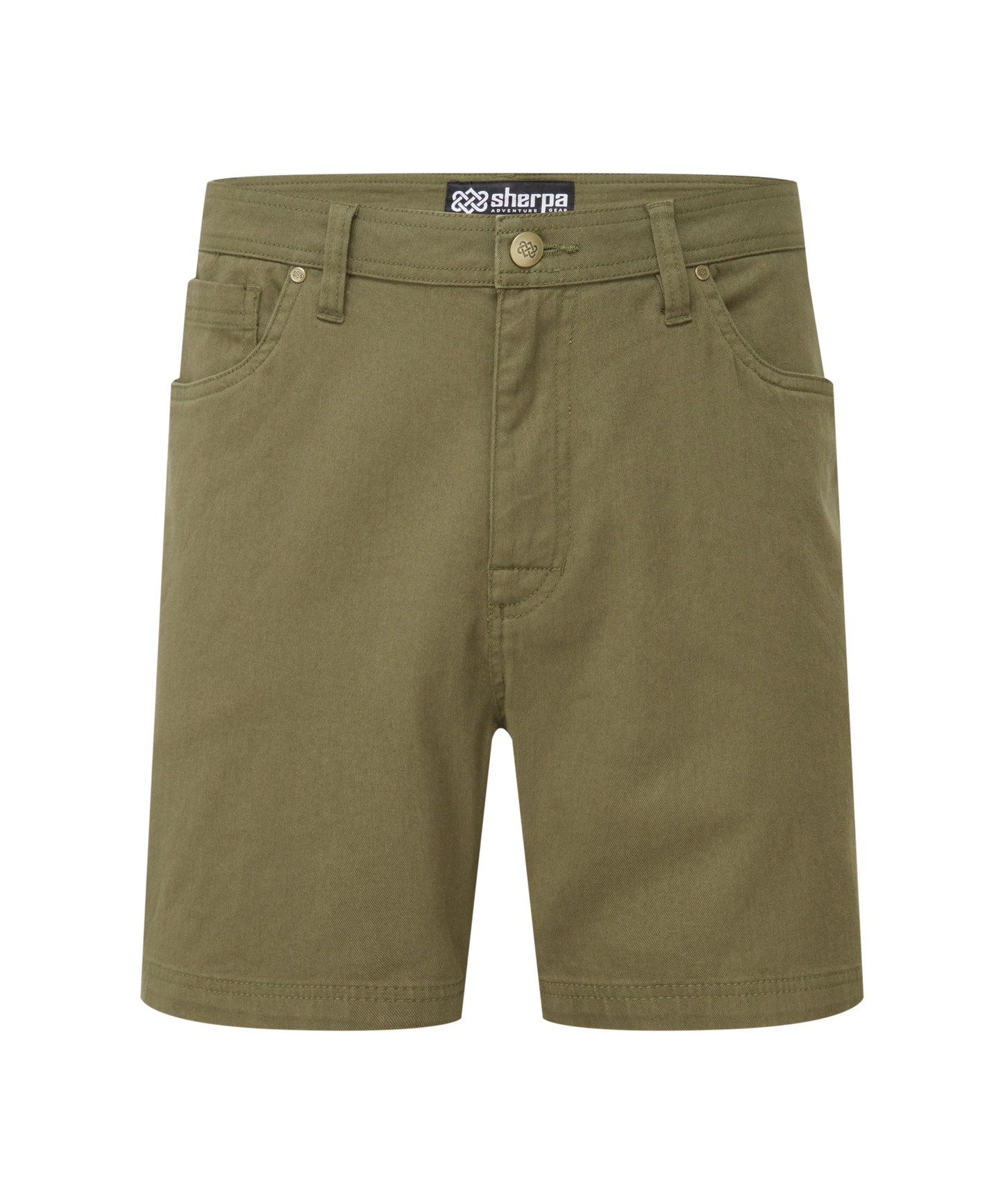 Sherpa - Dando 5 Pocket Short - Evergreen