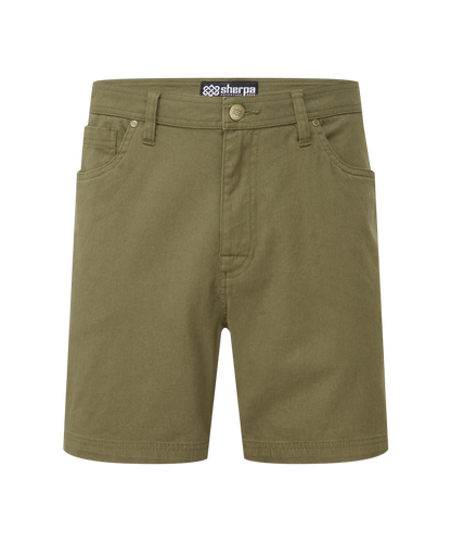 Sherpa - Dando 5 Pocket Short - Evergreen