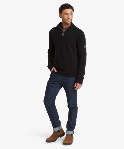 Sherpa - Kangtega 1/4 Zip Sweater - True Black