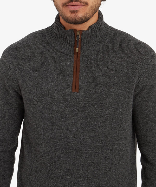 Sherpa - Kangtega 1/4 Zip Sweater - Charcoal
