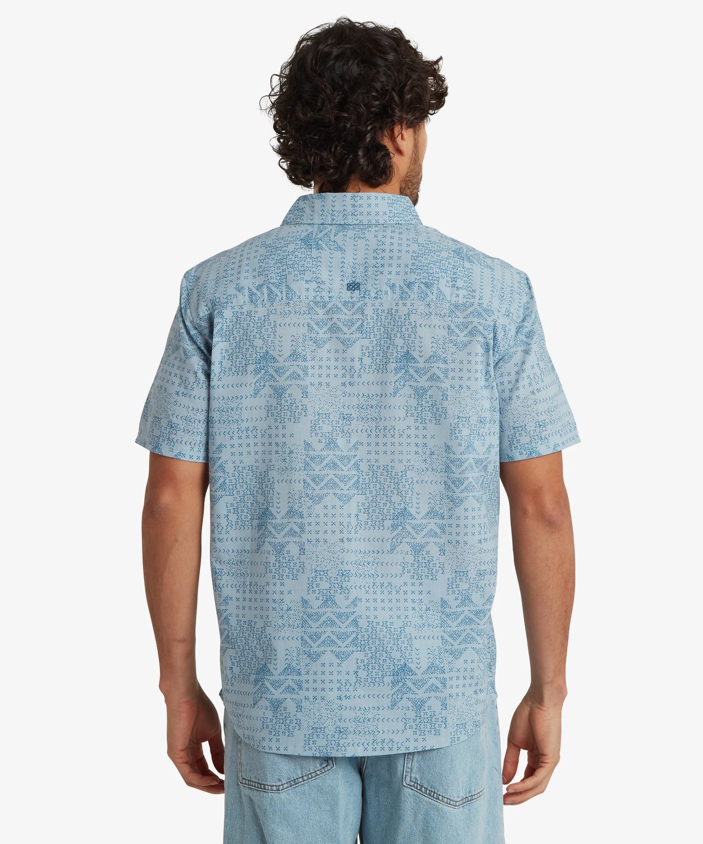 Sherpa - Puja Short Sleeve Shirt - Dark Sky