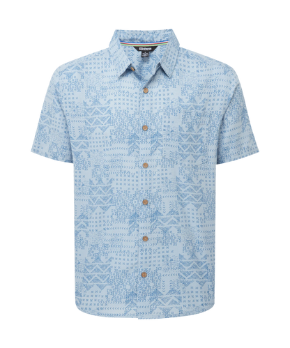 Sherpa - Puja Short Sleeve Shirt - Dark Sky