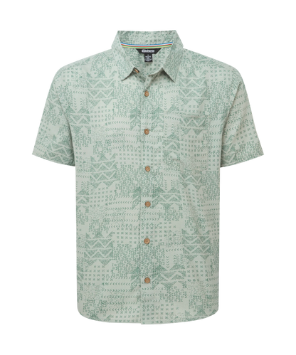 Sherpa - Puja Short Sleeve Shirt - Celery