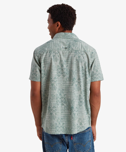 Sherpa - Puja Short Sleeve Shirt - Celery