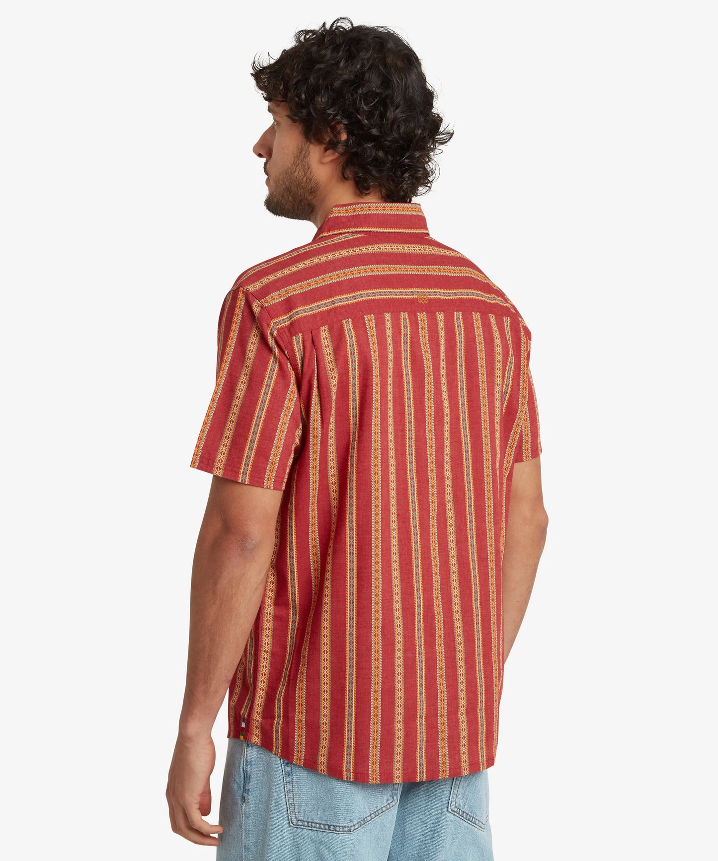 Sherpa - Rupa Short Sleeve Shirt - Rust