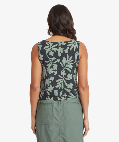 Sherpa - Neha V-Neck Tank - Black Gurans
