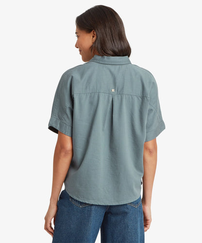 Sherpa - Palmo Ss Shirt - Stormy