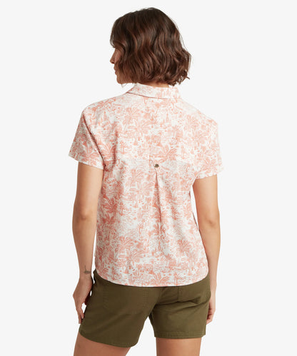Sherpa - Jaya Camp Shirt - Peetho/Rose Gold Toile