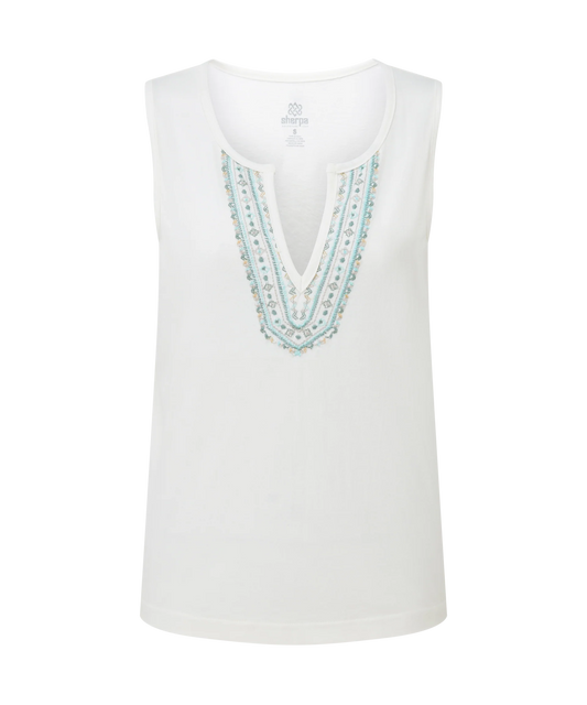 Sherpa - Kalindi Tank - Katha White