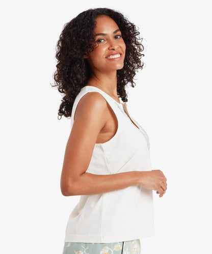 Sherpa - Kalindi Tank - Katha White