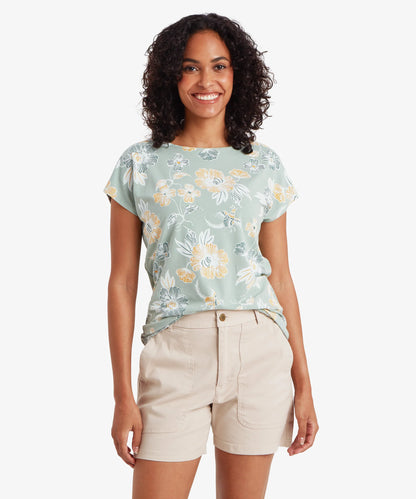 Sherpa - Neha Tee - Celery Floral