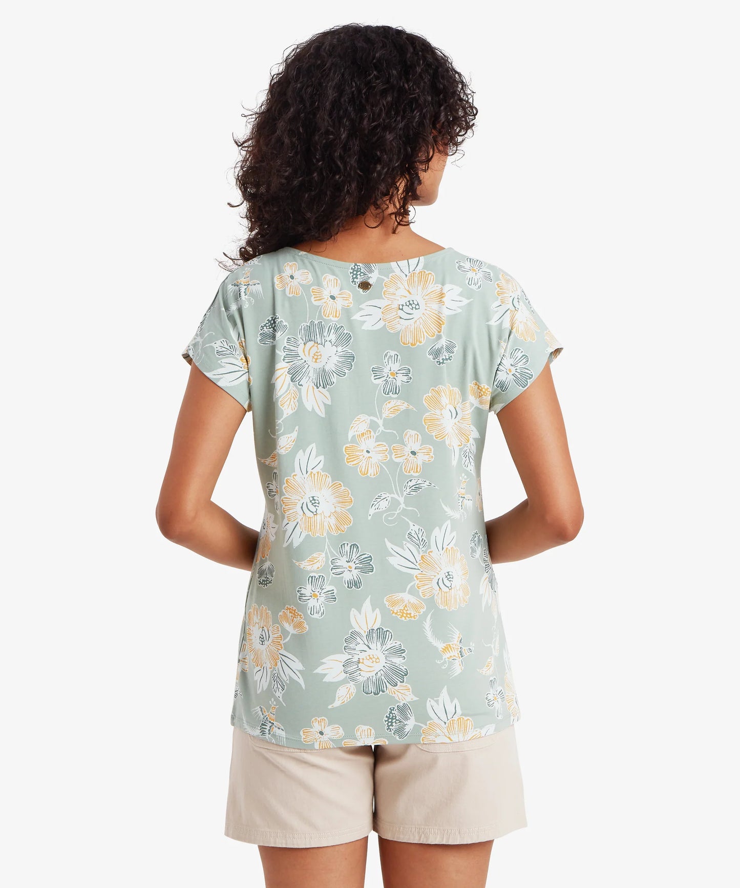 Sherpa - Neha Tee - Celery Floral