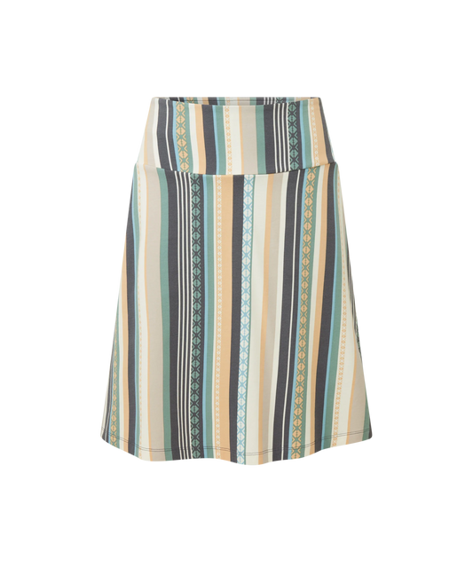 Sherpa - Padma Pull On Skirt - Black Indreni