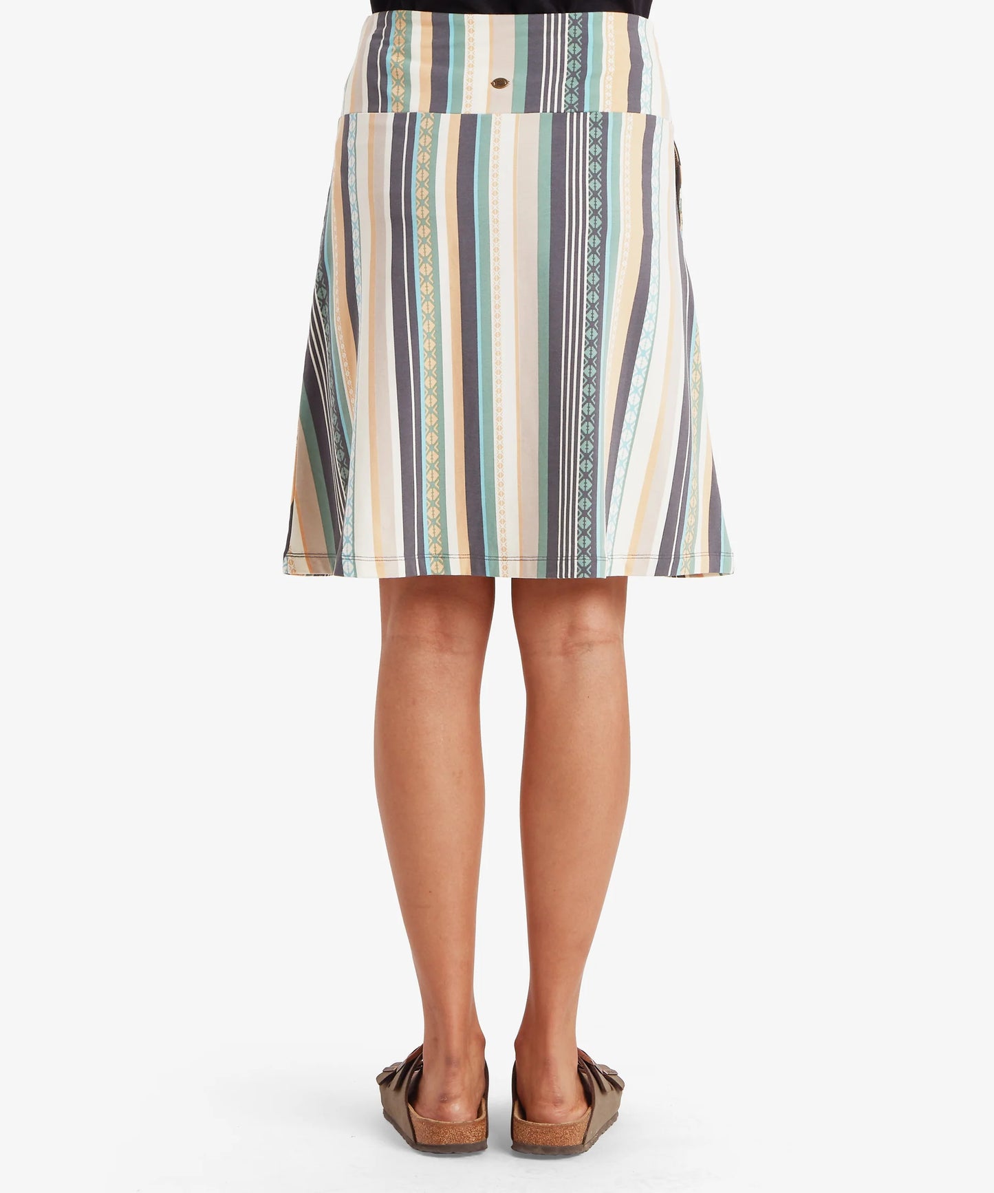 Sherpa - Padma Pull On Skirt - Black Indreni