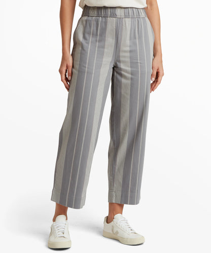 Sherpa - Palmo Ankle Pant - Stormy Stripe