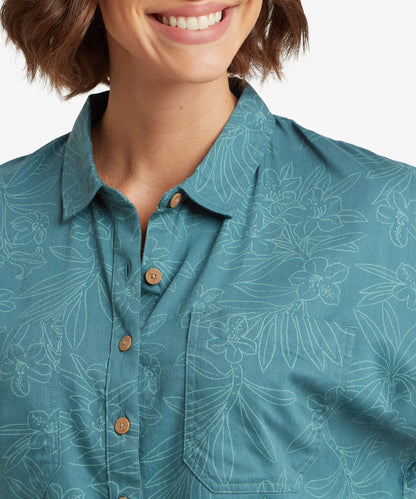 Sherpa - Palmo Ss Shirt - Hydra Floral