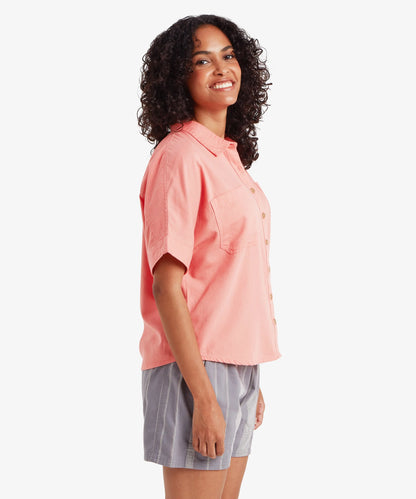 Sherpa - Palmo Ss Shirt - Rose Gold