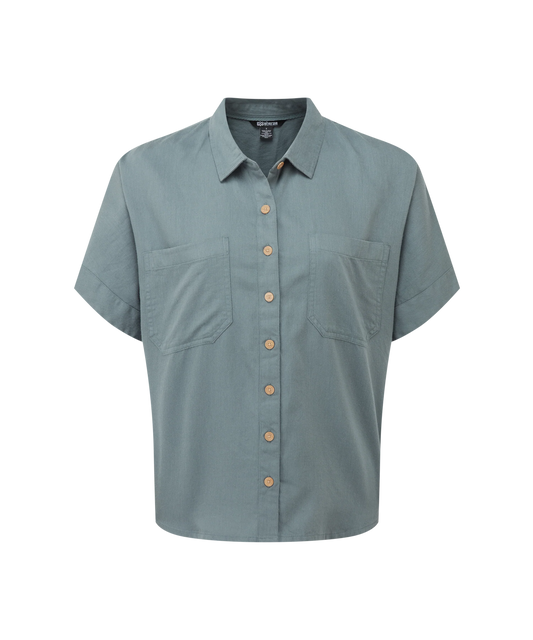 Sherpa - Palmo Ss Shirt - Stormy