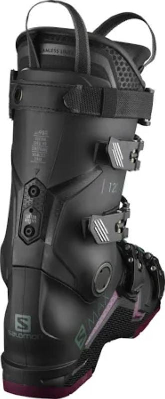Salomon - Alpine Boots S/Max 120 GripWalk - Black/Burgundy/Green