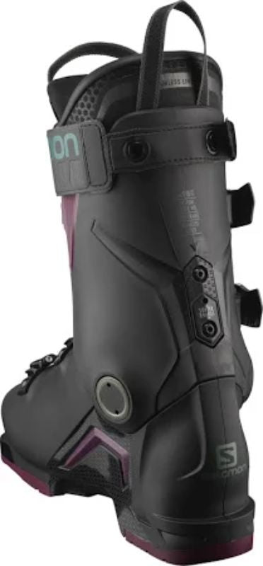 Salomon - Alpine Boots S/Max 120 GripWalk - Black/Burgundy/Green