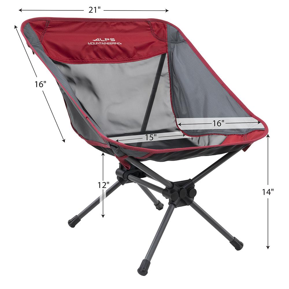 Alps Mountaineering - Simmer Chair - Charcoal Citrus