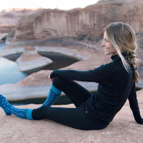 Point6 - Base Layer Mid-Weight Bottoms - Women's - Black