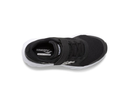 Saucony - Big Kids Wind 2.0 - Black/White