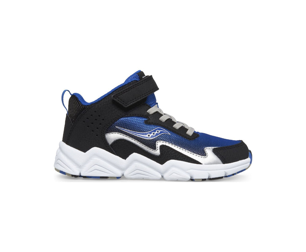 Saucony - Big Kids Flash Mid A/C - Black/Blue