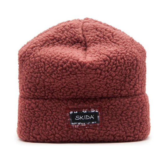 Skida - High Pile Fleece Hat - Cordovan